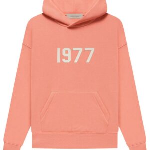 1977 Coral Fear of God Essentials Hoodie