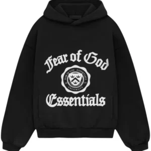 Fear Of God Black Essentials Hoodie