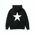 Essentials Black Star Hoodie