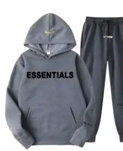 Grey Fear Of God Essentials tracksuit
