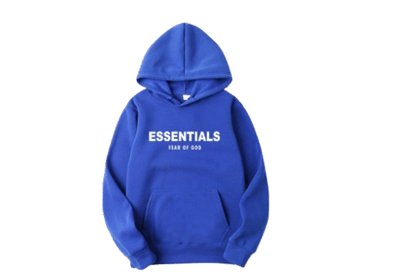 Blue Essentials Hoodie
